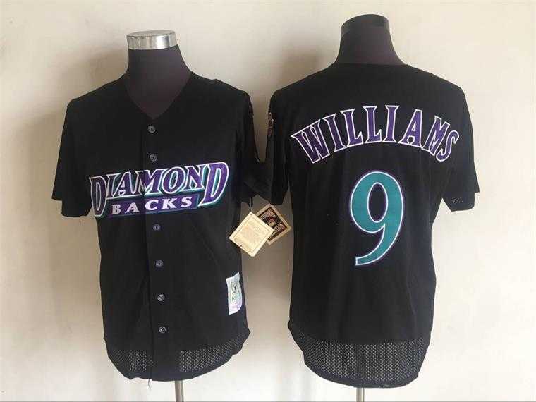 Diamondbacks 9 Matt Williams Black Mesh Mitchell Ness New Cool Base Stitched Baseball Jerseys,We sell and wholesale Diamondbacks 9 Matt Williams Black Mesh Mitchell Ness New Cool Base Stitched Baseball Jerseys on line form chian!